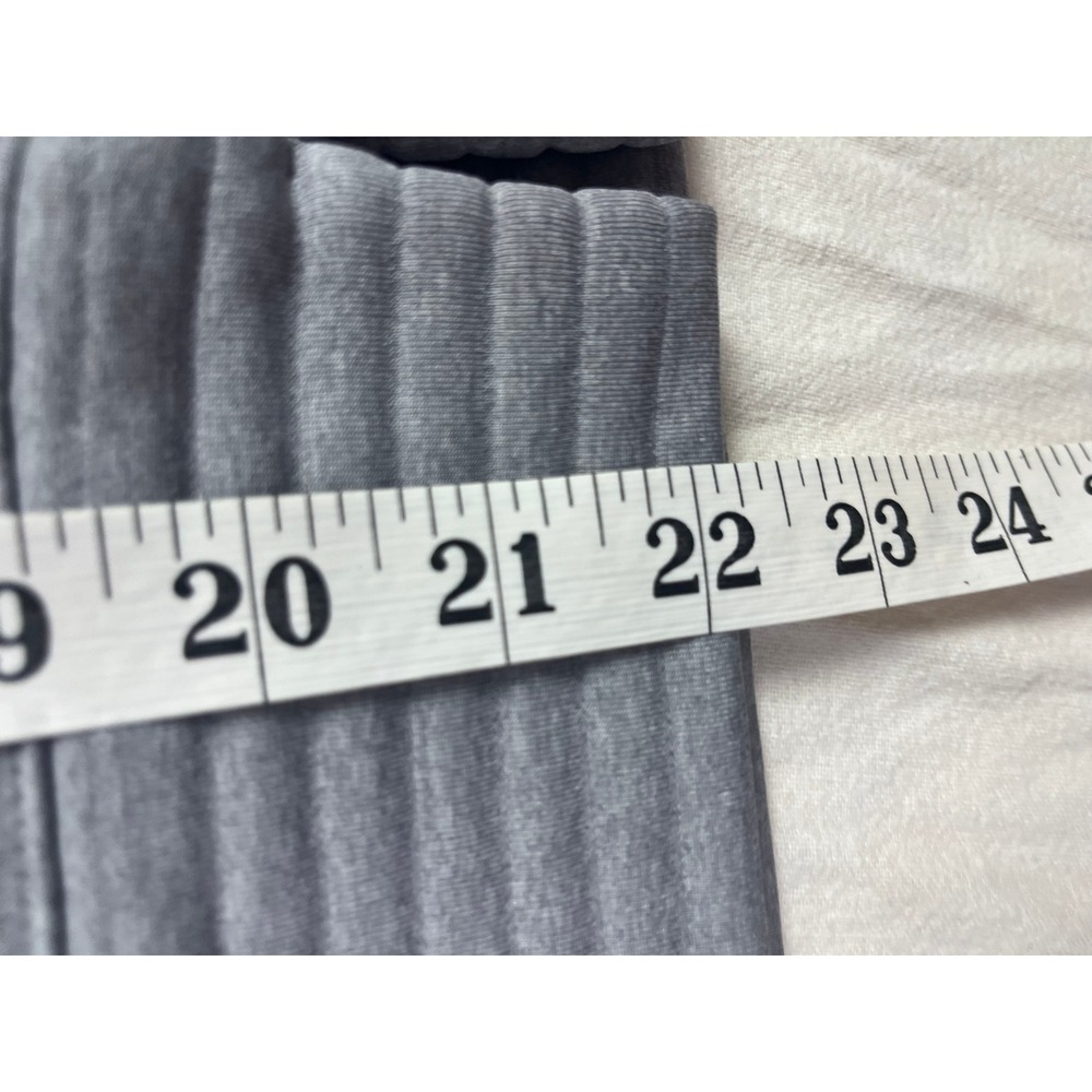 LL Bean Womens Gray Quilted Funnel Neck Pullover Sweatshirt 519210 Size S Reg - Picture 7 of 8